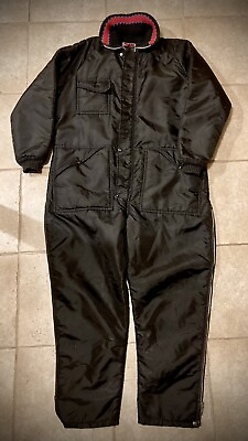 #ad VTG Snow Shield By Samco Snow Snowmobile Suit Ski Suit Made in USA Womens Sz L $59.99