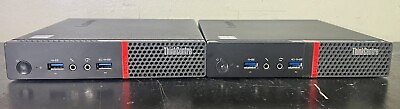#ad Lot of 2 X Lenovo ThinkCentre M900 Tiny PC’s No SSD RAM CPU Tested $32.50