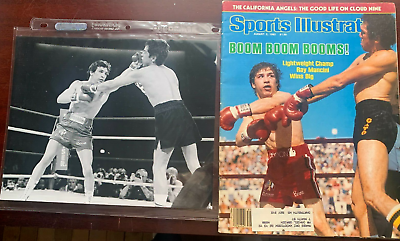 #ad Boom Boom Mancini 1982 Sports Illustrated Cover With 8 x 10 photograh C $12.50