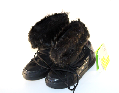 #ad Crocs Boots Black Lodge Point black snow boots size 5 Ladies Open box $45.00