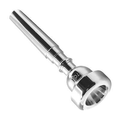 #ad Trumpet Mouthpiece Silver Plated 7C Trumpet Mouthpiece Brass Mouthpiece Repl... $15.47