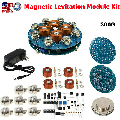 #ad DIY Magnetic Levitation Kit Electric Magnetic Suspension Floating Module $44.99