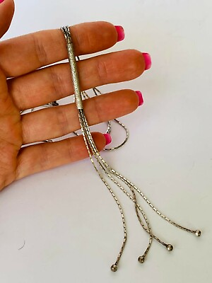 #ad Fashion Vintage Sterling Silver 925 Womens Necklace Chain Jewelry Pendant 10.8gr $75.00