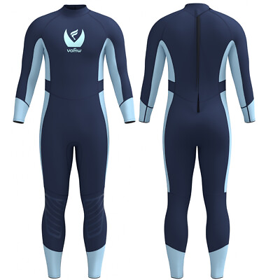 #ad 3MM Neoprene Wetsuit Vofiw Swimming Surfing Scuba Diving Suit Zipper Wetsuits $41.79
