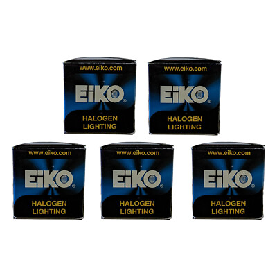 #ad Eiko 12V 20W MR16 BAB Projection Lamps Pack of 5 $19.99