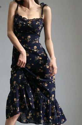 #ad Women#x27;s Boho vintage Evening Party Beach Dresses multi designs Floral dress $26.88