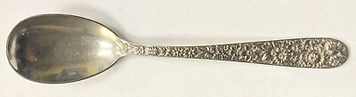 #ad S Kirk amp; Son Co Sterling Silver Repousse Serving Spoon 316 Antique 33.2DWT 51.7g $74.99