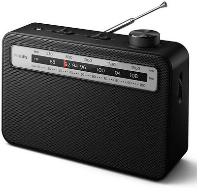 #ad Philips TAR2506 37 AM FM Portable Radio 2000 Series $36.50