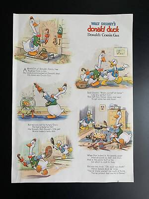 #ad #ad Rare Vintage 1942 Walt Disney Donald Duck Comic $19.50