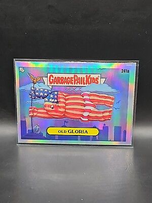 #ad 2023 Garbage Pail Kids Chrome Series 6 Refractor 241a Old Gloria $2.95