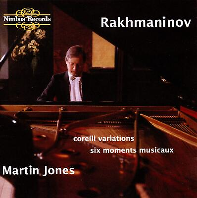 #ad Martin Jones Corelli Variations six Moments Musicaux Jones CD UK IMPORT $20.75