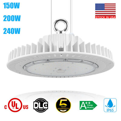 #ad 150W 200W 240W Led UFO High Bay Light Industrial Commercial Warehouse Shop Light $84.35