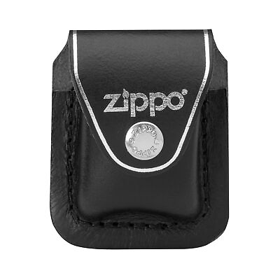 #ad Zippo Black Clip Lighter Pouch LPCBK $14.95