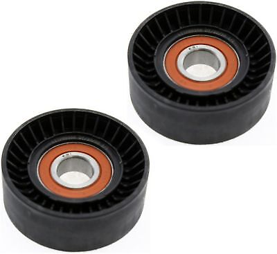 #ad Accessory Belt Tension Pulleys Set of 2 Pack Chevy VW 525 325 330 For Jeep Beetl $31.64