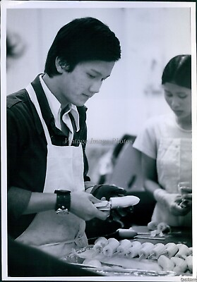 #ad 1976 Refugee Tran Minh Tri Works Chocolate Banana Factory Vietnam Photo 7X9 $19.99