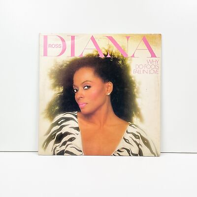 #ad Diana Ross Why Do Fools Fall In Love Vinyl LP Record 1981 $22.00
