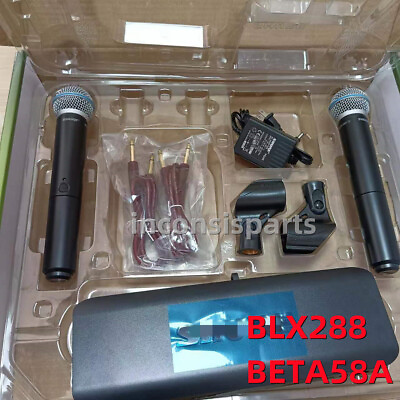 #ad BLX288 BETA58A Handheld Wireless Microphone System Come with 2 Microphone new $219.00