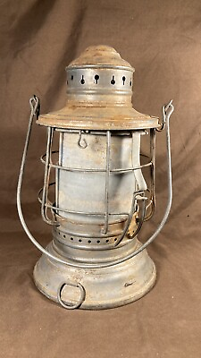 #ad Rare Antique Maritime Kerosene Lantern US Battleship Blackout Lamp WWI WWII ? $195.00