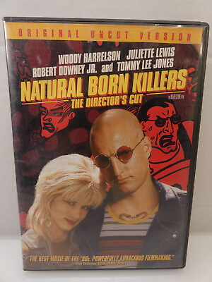 #ad Natural Born Killers Director#x27;s Uncut Version Booklet DVD Woody Harrelson $3.99