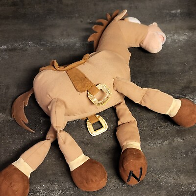 #ad Disney Store Toy Story Woody Bullseye Horse Pixar Stuffed Animal Plush 16quot; ANDY $13.49