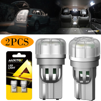 #ad 2X White LED Interior Dome Map Light License Bulb 2825 T10 168 158 194 CANBUS 3T $9.99