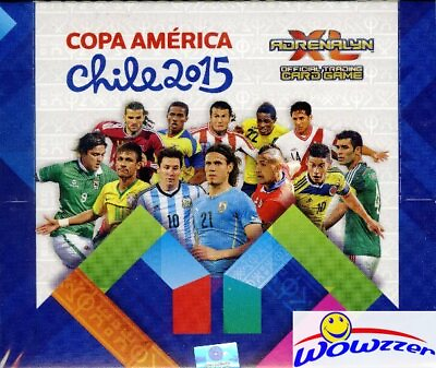 #ad 2015 Panini Adrenalyn COPA AMERICA CHILE 24 Pack Factory Sealed Box Messi Neymar $39.95