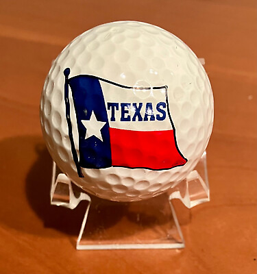 #ad Texas State Flag Lone Star Logo Golf Ball $8.99