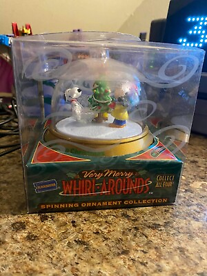 #ad Charlie Brown Christmas Blockbuster Very Merry Whirl Arounds New in Box $11.69