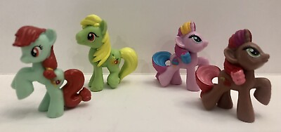 #ad My Little Pony 2” Sweetie Swirl Cherry Spice Wensley And Candy Apples $10.00