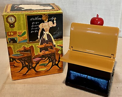 #ad Vintage Avon Remember When School Desk Bottle Somewhere Cologne $11.69