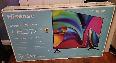 #ad Hisense 40quot; FHD 1080p Android LED Smart TV A4H Series 40A4H with Alexa 60 Hz New $238.99