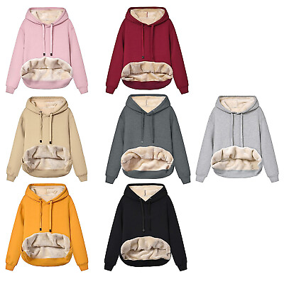 #ad Women#x27;s Men Hooded Top Daily Sweatshirt Drawstring Pullover Casual Hoodie Gym $24.43