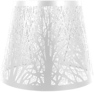 #ad Uonlytech Tree Shadow Lamp Shade E27 Clip On Table 19X19X15CM White $44.35