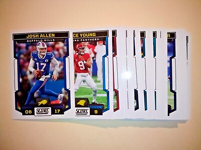 #ad 2023 Panini Score Football Cards #1 300 Complete Your Set Rookies Inserts $2.99