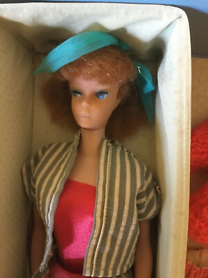 #ad Vintage Barbie Mattel Teen age Dolls Rare Pony Tail 12quot; Collectible Toy Case $200.00