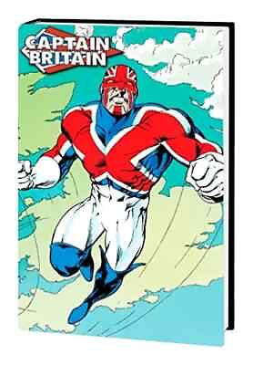 #ad Captain Britain Omnibus Hardcover Good Free shipping $30.48
