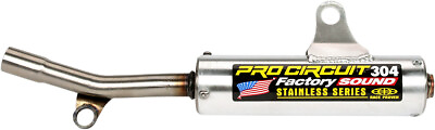 #ad 304 Aluminum Slip On Exhaust Silencer Pro Circuit SS93125 304 93 95 Suzuki RM125 $169.95