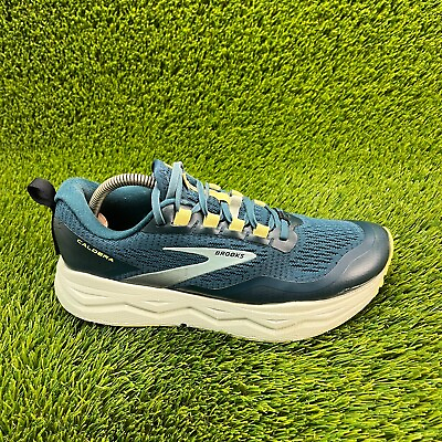 #ad Brooks Caldera 5 Womens Size 9.5 Blue Athletic Running Shoe Sneakers 1203411B409 $39.99