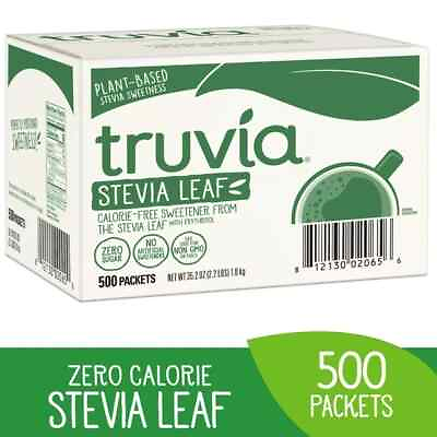 #ad Truvia Original Calorie Free Sweetener from the Stevia Leaf Packets 500 Count $15.49