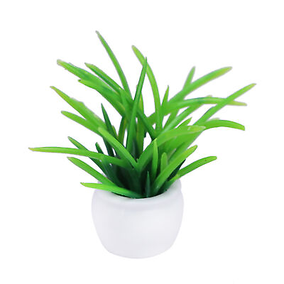 #ad Mini Green Plant Simulated Good Craftsmanship Purple Flower Simulation Green $8.50