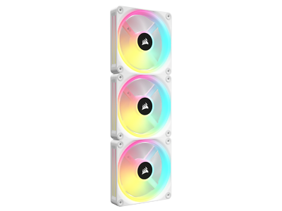 #ad CORSAIR QX RGB Series iCUE LINK QX120 RGB WHITE 120mm Magnetic Dome RGB Fan S $139.99