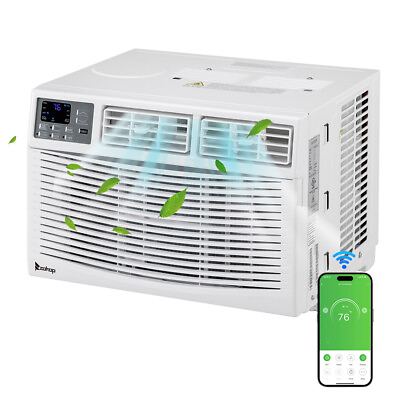 #ad 12000 BTU 115V Window Air Conditioner w Remote Control amp; LED Digital Panel Wifi $299.99