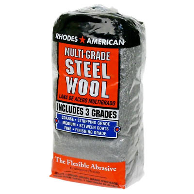 #ad Assorted 12 Pad Steel Wool Coarse Medium Fine $7.29