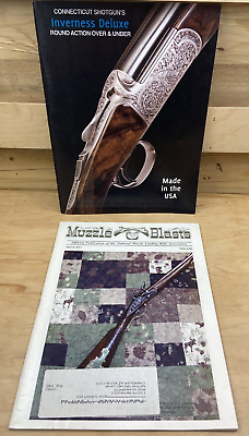 #ad Connecticut Shotguns Made In The USA Gun Catalog and Muzzle Blasts Magazine $4.97
