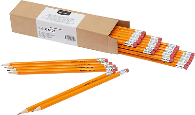 #ad Woodcased #2 Pencils Pre Sharpened HB Lead Box of 30 $15.26