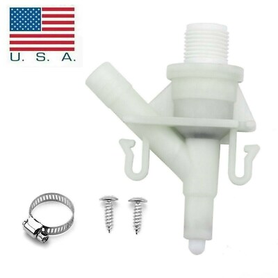 #ad Upgraded For Dometic Pedal Flush Toilet Water Valve RV #385311641 300 310 320 $9.49