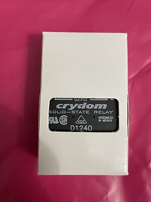 #ad Crydom D1240 Solid State Relay Industrial Mount 40A 120V DC $59.99