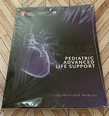 #ad Pediatric Advanced Life Support Provider Manual by American Heart Association... $38.00