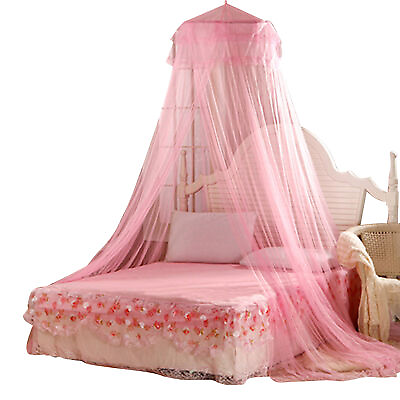 #ad Curtain Encryption Solid Girls Princess Mosquito Net Elegant $15.66