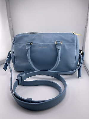 #ad Saint Laurent Light Blue Classic Baby Duffle Bag Crossbody Small $375.00